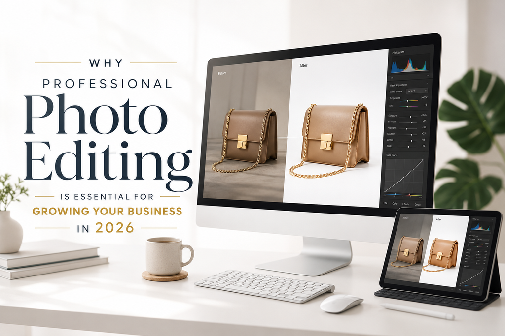 Why Professional Photo Editing Is Essential for Growing Your Business in 2026 - Cover Image